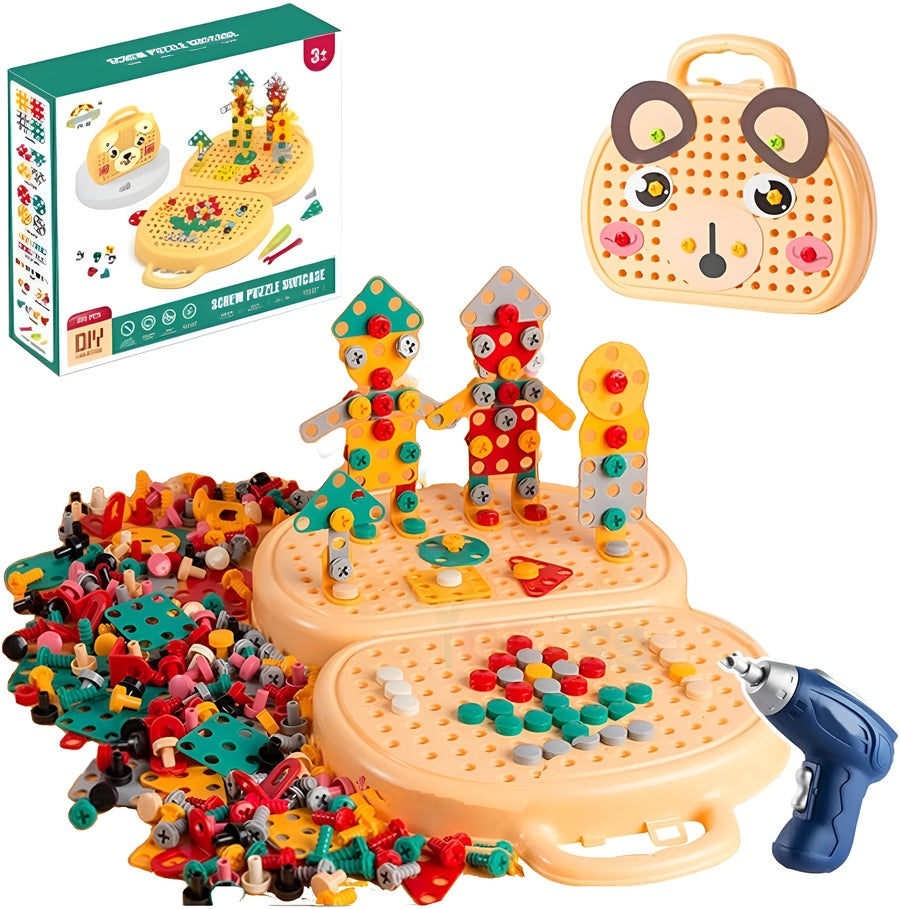 دريل الفك والتركيب 203 قطعة