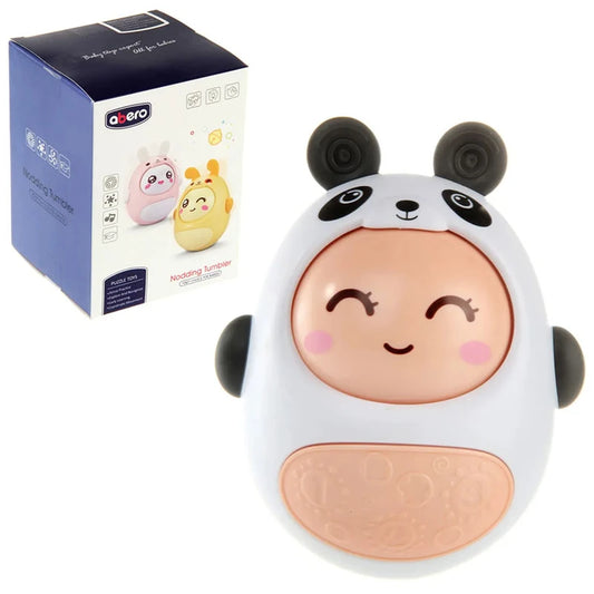 الارنب المتأرجح للبيبي - (ابيض)