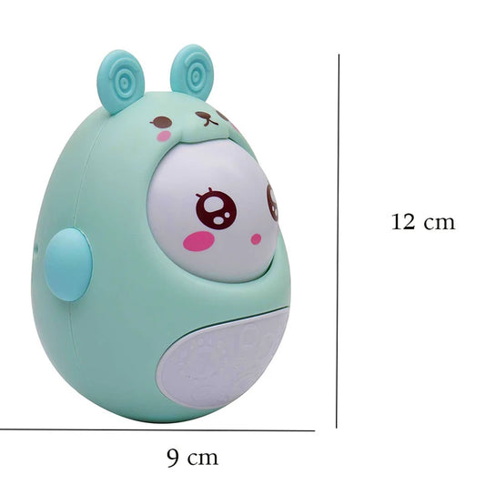 الارنب المتأرجح للبيبي - (اخضر)