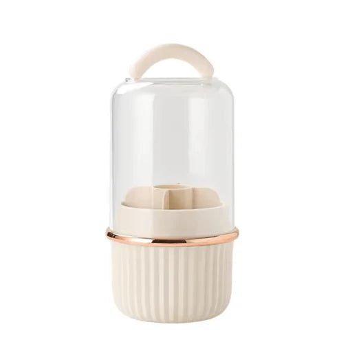 منظم فرش المكياج الدوار