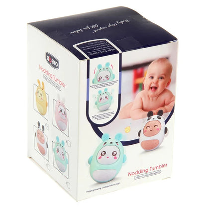 الارنب المتأرجح للبيبي - (ابيض)