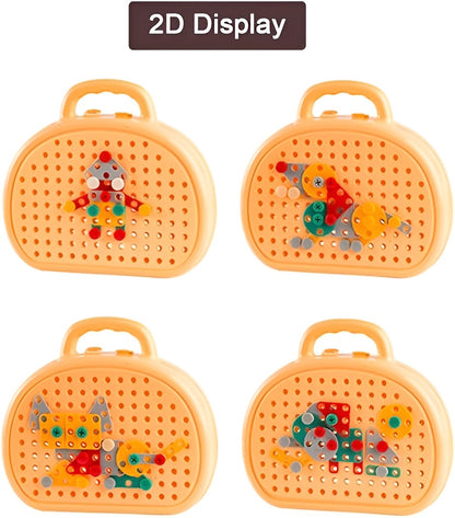 دريل الفك والتركيب 203 قطعة