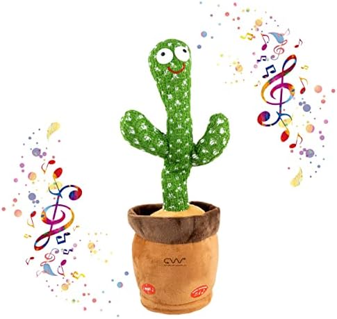 الصبارة الراقصة بأضواء  - تعمل بالبطاريات