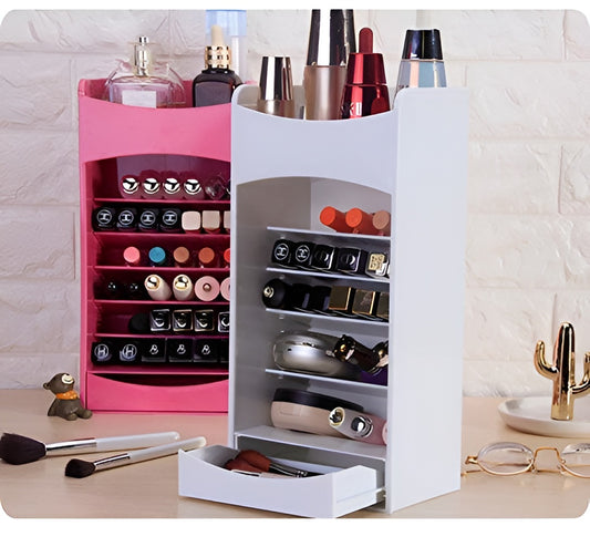 رف تخزين مستحضرات التجميل