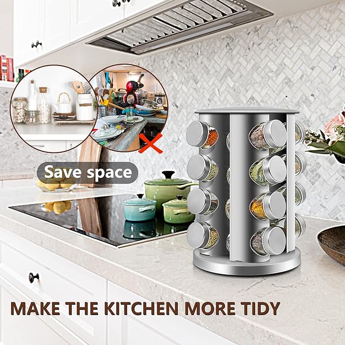 حامل التوابل بـ16 برطمان