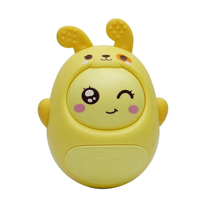 الارنب المتأرجح للبيبي - (اصفر)