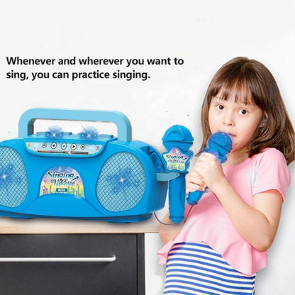 راديو كاريوكي مع ميكرفون