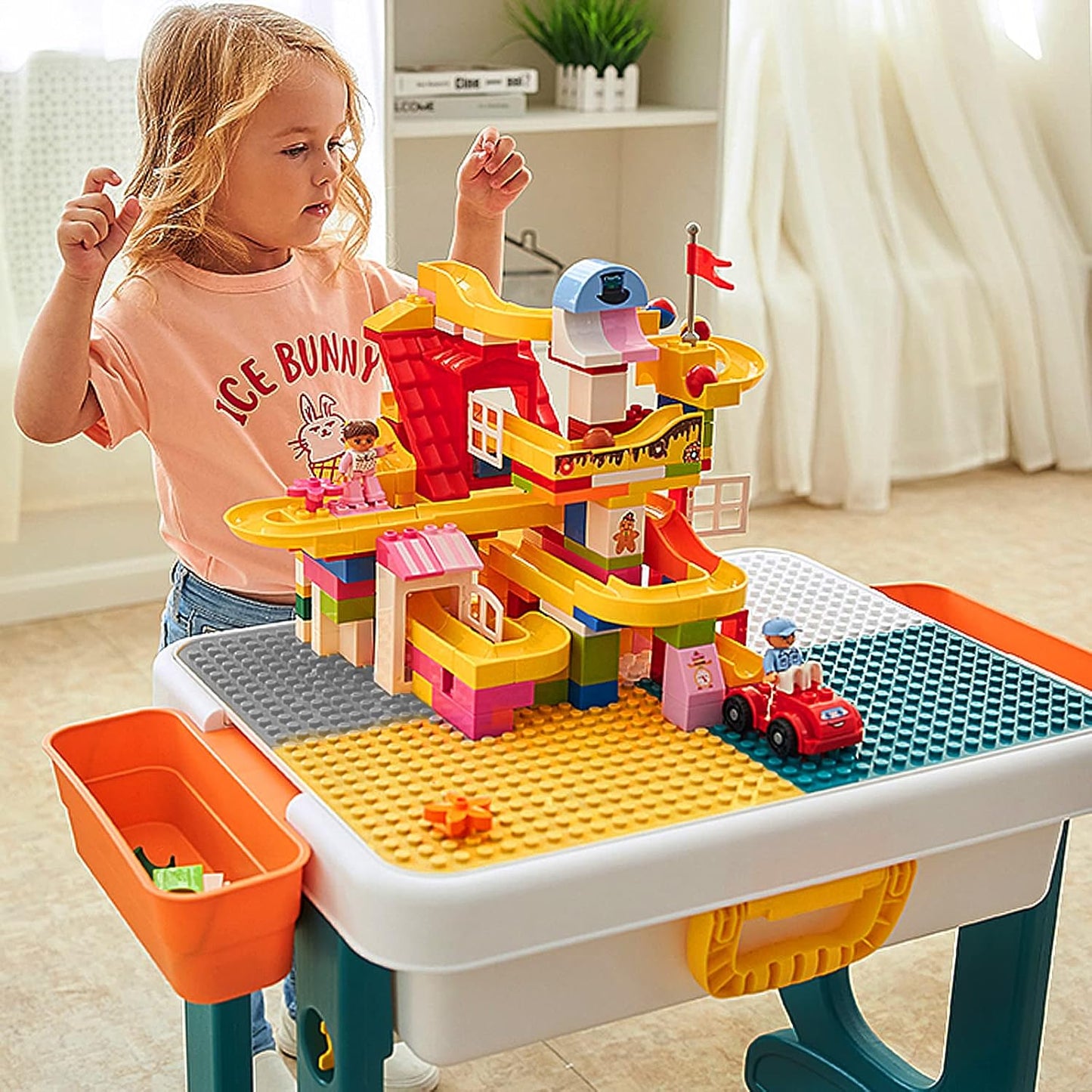 طاولة تخزين متعددة الاستخدامات