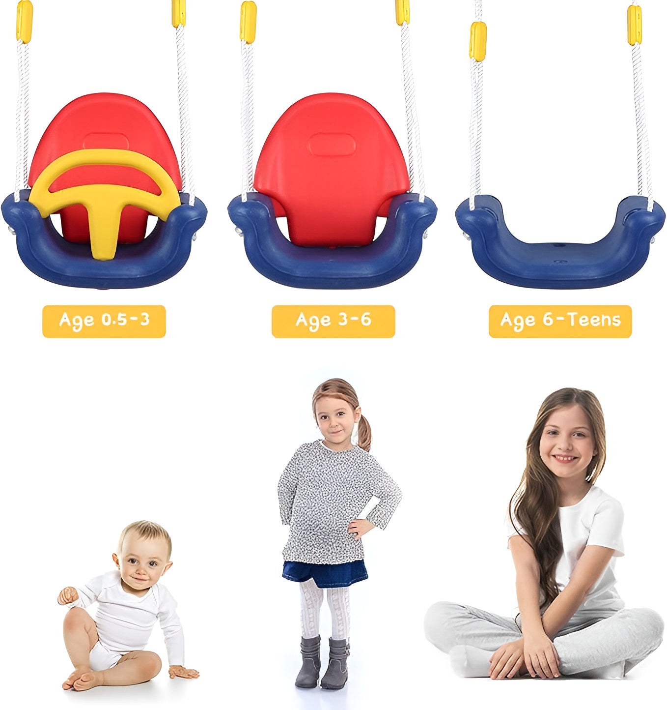 ارجوحة تعليق للاطفال 3 في 1