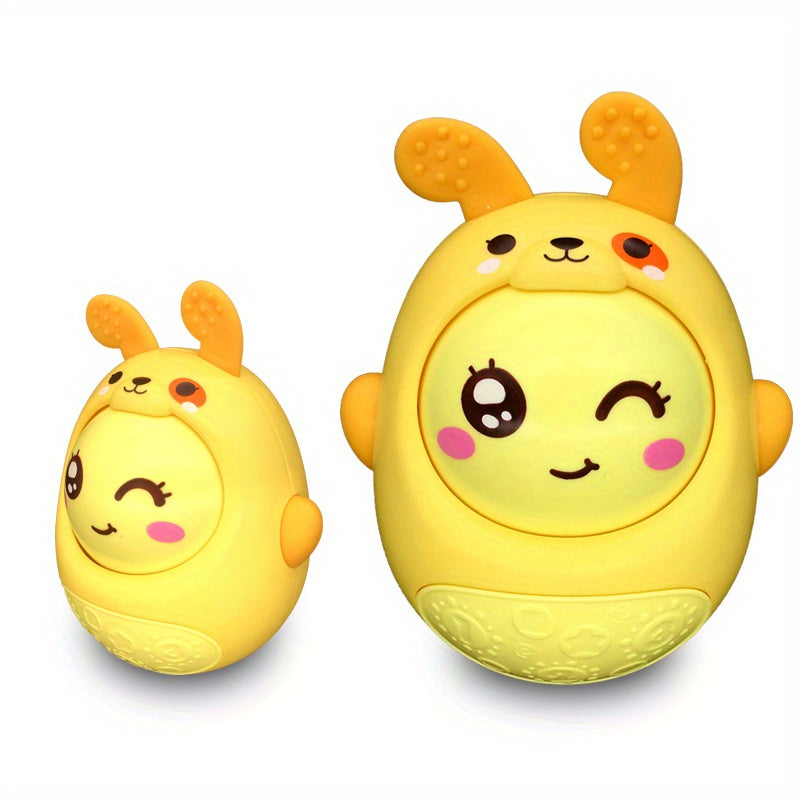 الارنب المتأرجح للبيبي - (اصفر)