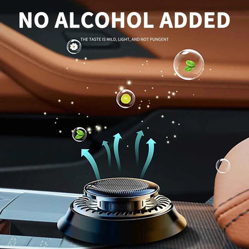 معطر السيارة الشمسي الدوّار