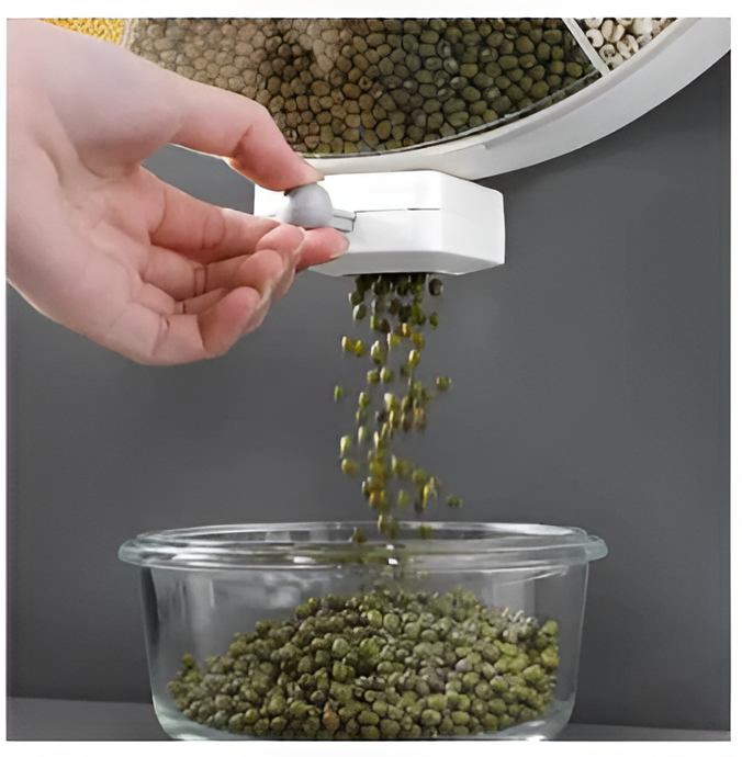 صندوق تخزين الحبوب والأطعمة الجافة