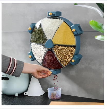 صندوق تخزين الحبوب والأطعمة الجافة