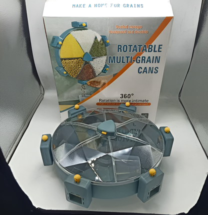 صندوق تخزين الحبوب والأطعمة الجافة