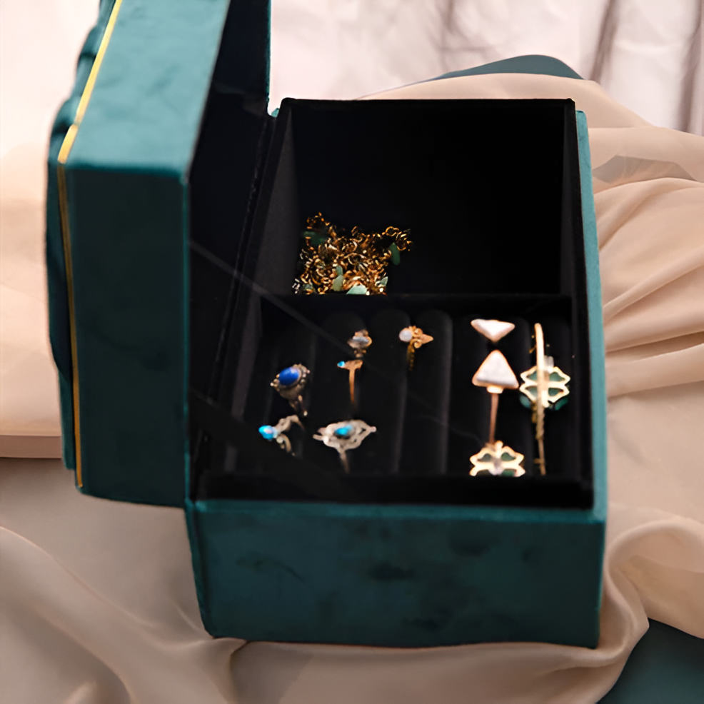 علبة تخزين المجوهرات