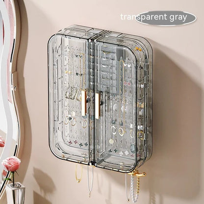 صندوق تخزين مجوهرات جداري متعدد الوظائف