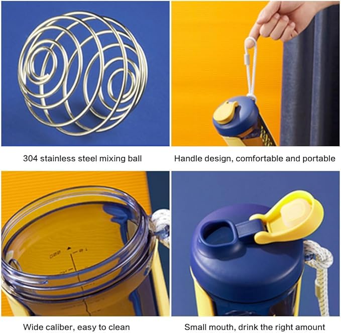 زجاجة المشروبات الغذائية بحبل متين