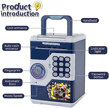 الحصالة الالكترونية برمز سري وموسيقى