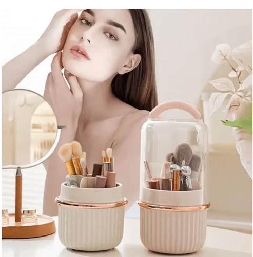 منظم فرش المكياج الدوار