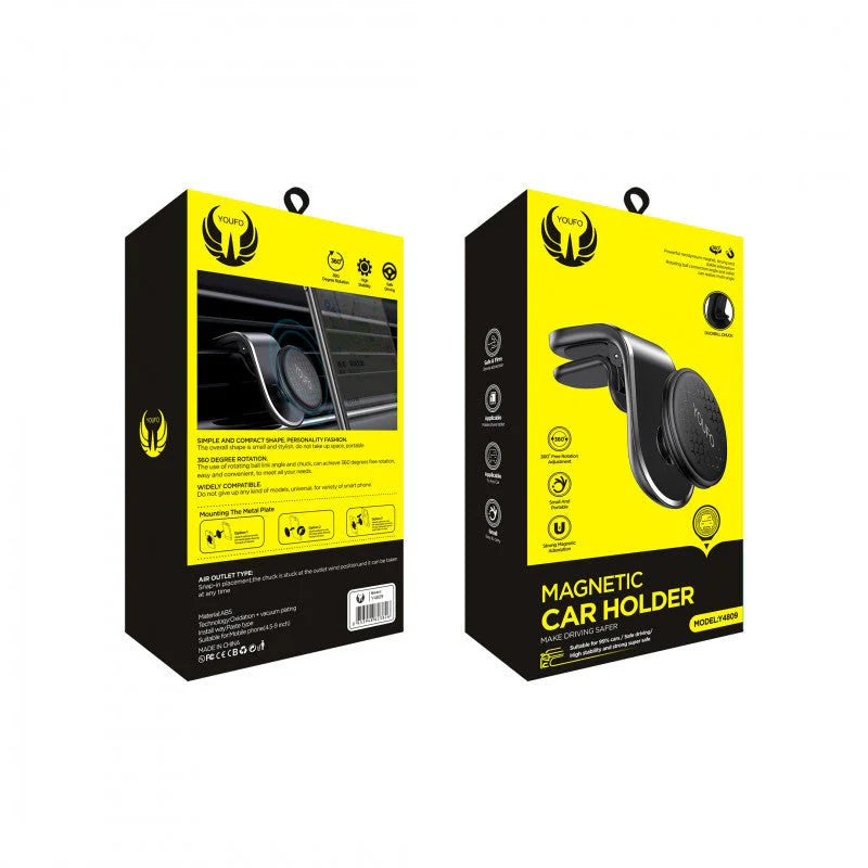 ستاند السيارة المغناطيسي بتصميم معدني