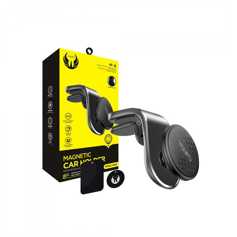 ستاند السيارة المغناطيسي بتصميم معدني